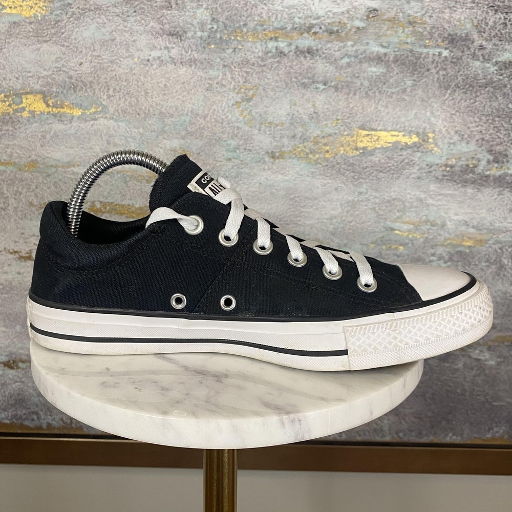 Converse Chuck Taylor All Star 2 Shoes Womens Size 9 Black Low Top Sneakers - Picture 5 of 10